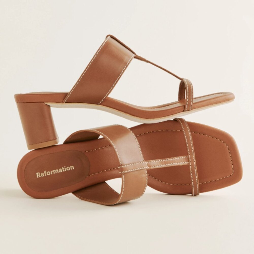 Reformation Sardinia Heeled Sandal